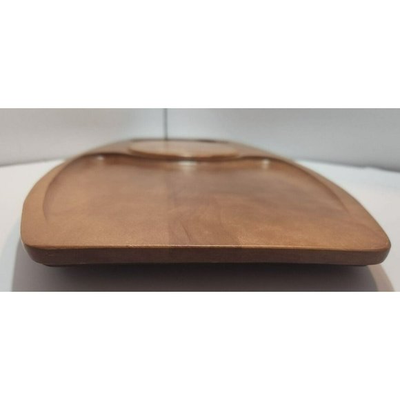 Vtg/Retro MCM Baribocraft Wooden Surfboard Cheese and Bread Serving Board 18" - Picture 7 of 12